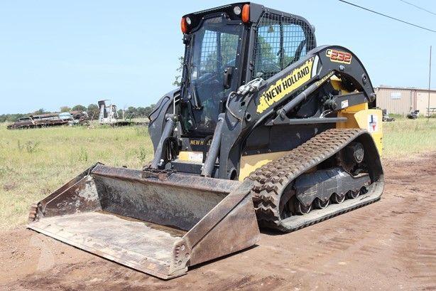Fleet of yellow and black construction vehicles on site